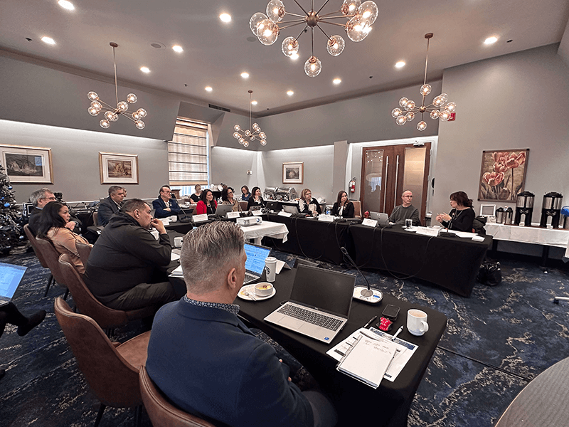 Board meeting in Ottawa, Ontario December 2-3, 2024.